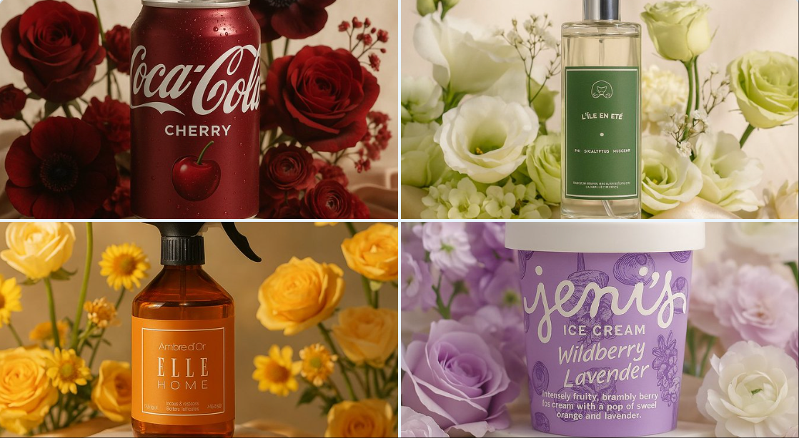 用花朵美化你的产品