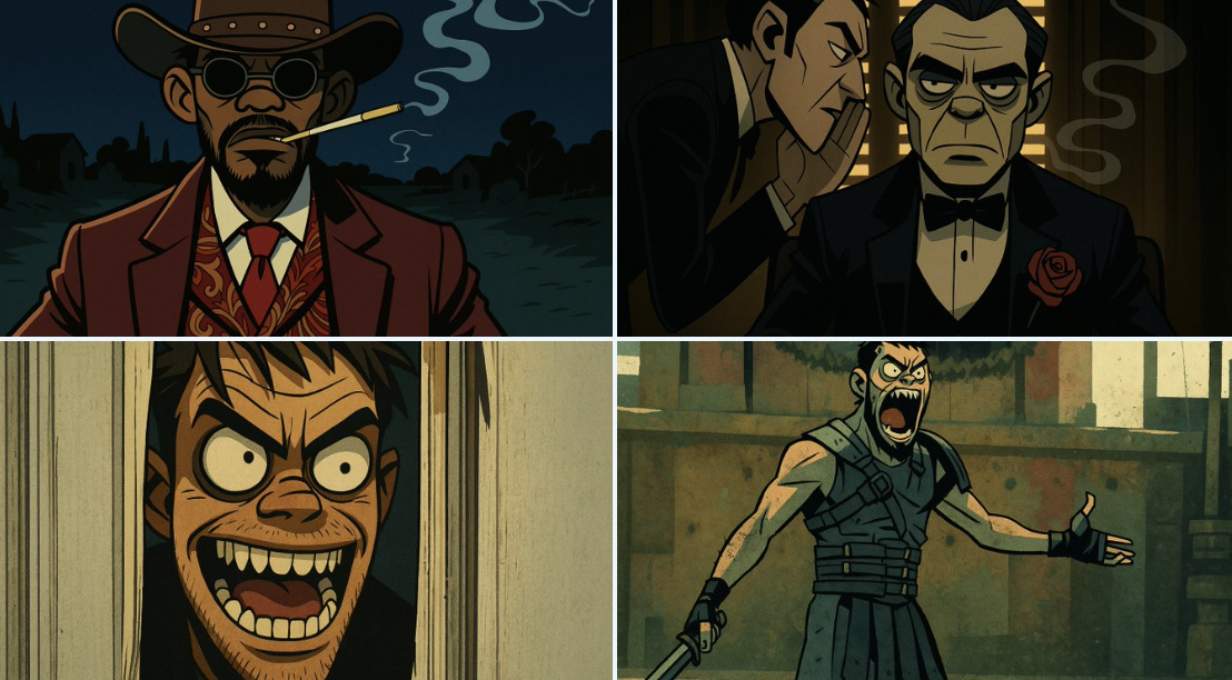 街头顽童(Gorillaz)风格插画