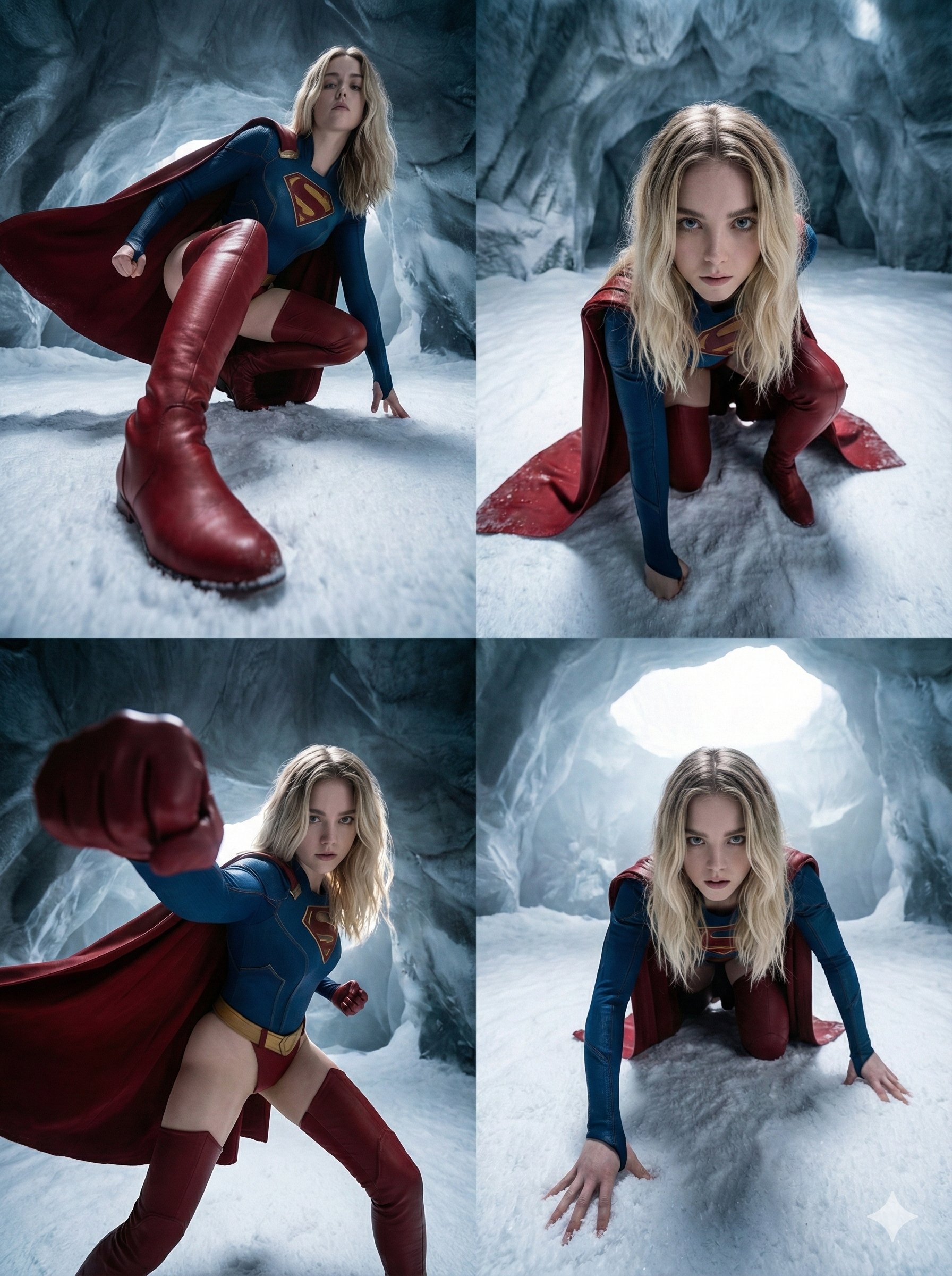 将原始照片转换为四种戏剧化高对比风格的图像