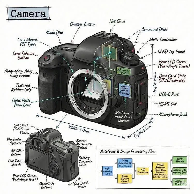 Create an infographic image of [OBJECT], combining a realisti...