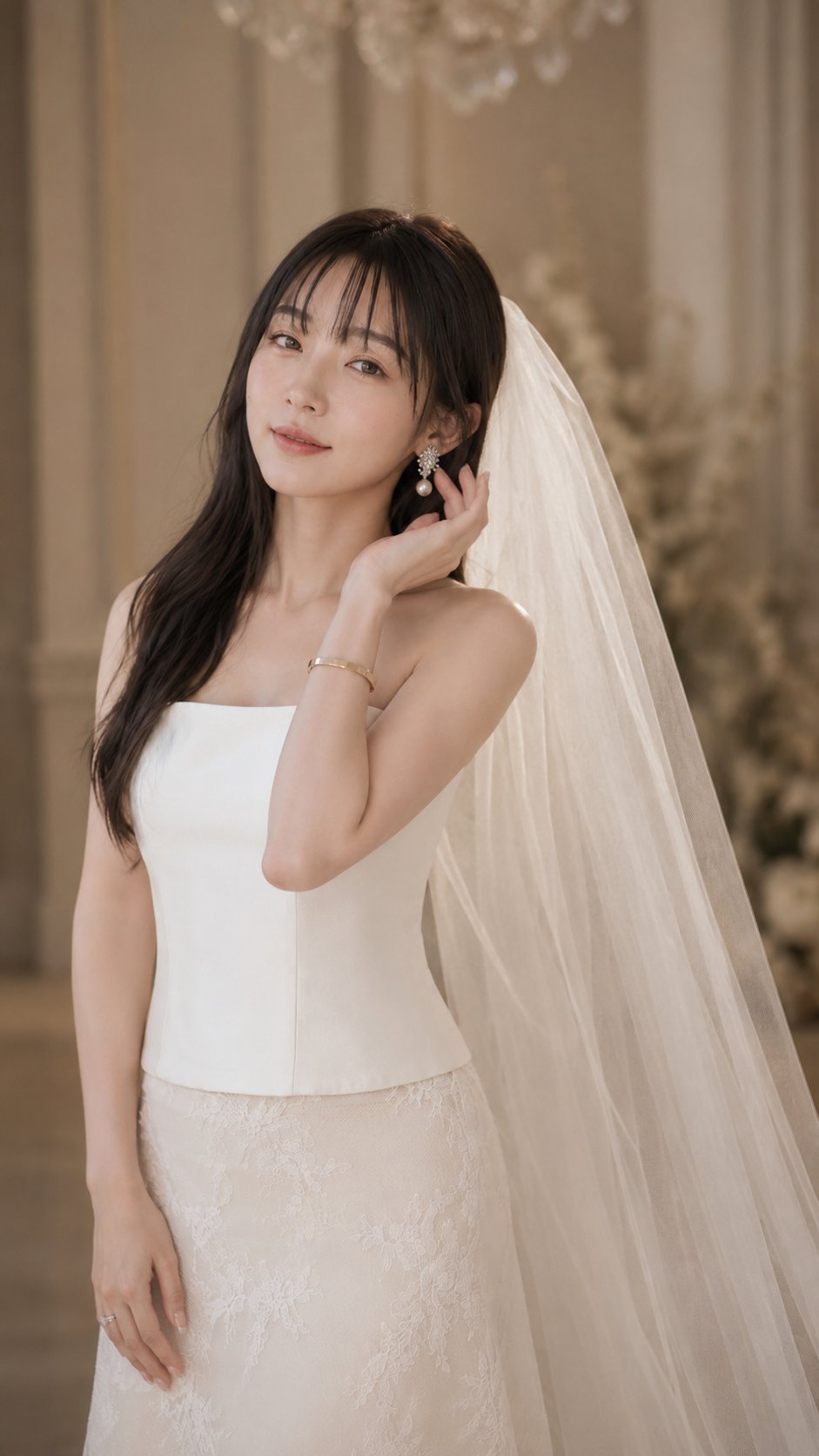 GPT Image 2 典雅欧式婚纱超写实人像提示词